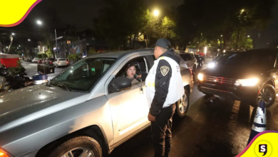 Detenidos por alcoholímetro en CDMX cerca de mil conductores