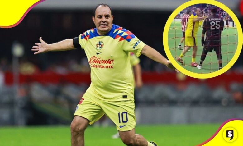 Cuauhtémoc Blanco portero de Chivas