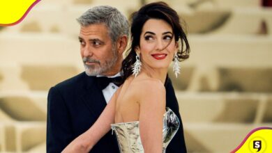 George Clooney besos