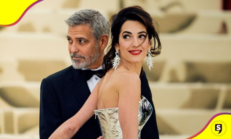George Clooney besos