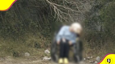 abuelita carretera de Tamaulipas