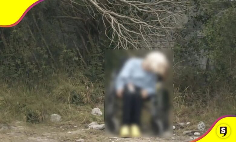 abuelita carretera de Tamaulipas