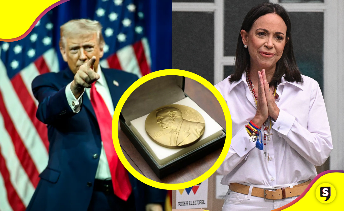 Corina Machado ofrece compartir su Nobel de la Paz con Trump