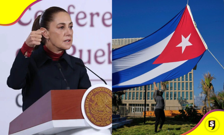 Sheinbaum justifica envío de petróleo a Cuba