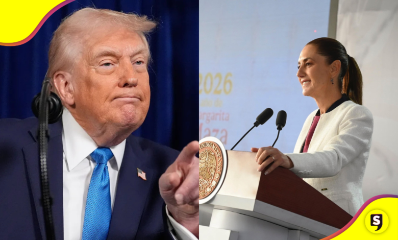 Sheinbaum busca diálogo con EE.UU. tras amenazas de Trump