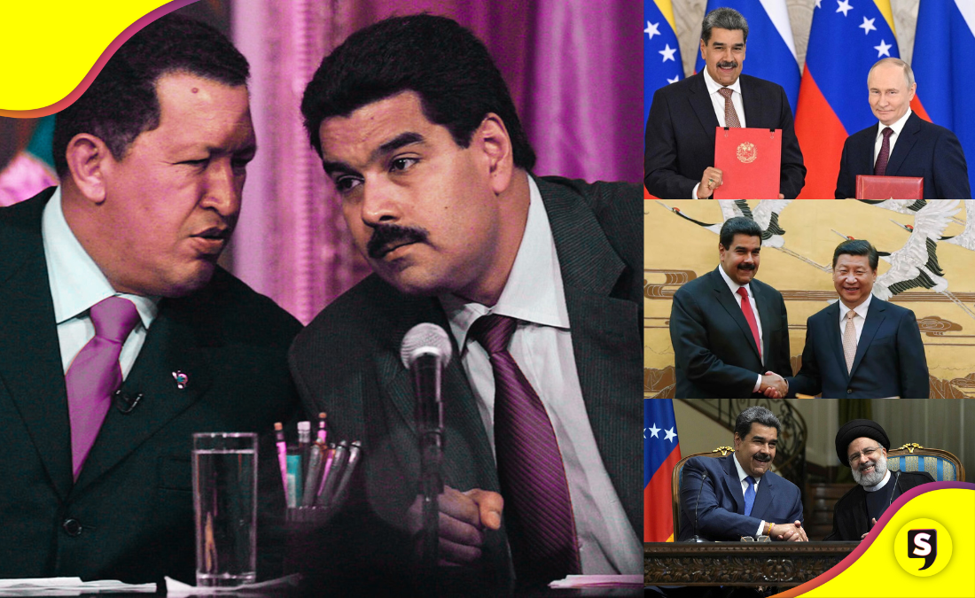El papel de China, Irán y Rusia en la supervivencia del chavismo