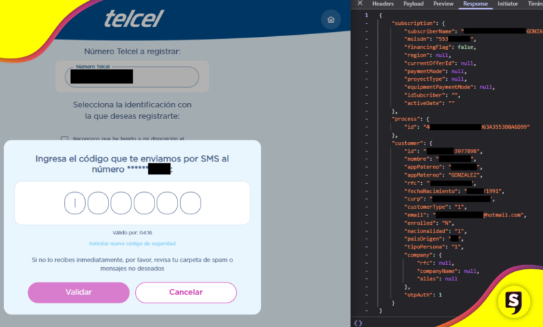 ¡Escándalo! Telcel expone datos sensibles de millones de usuarios