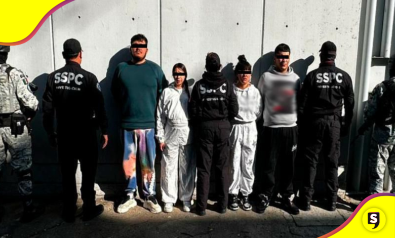 Detienen en CDMX a integrantes del “Tren de Aragua”