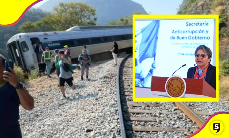 Secretaría Anticorrupción investiga descarrilamientos del Tren Interoceánico