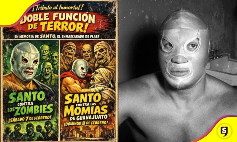 Gratis: exhibirán películas del Santo en Tulancingo