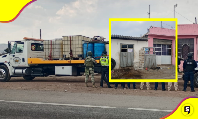 Golpe al huachicol en Singuilucan: Ejército asegura hidrocarburo y equipo