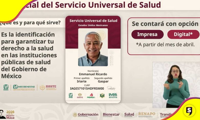 Credencial del Servicio Universal de Salud