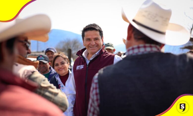 Cuauhtémoc Ochoa ejidatarios en Tulancingo