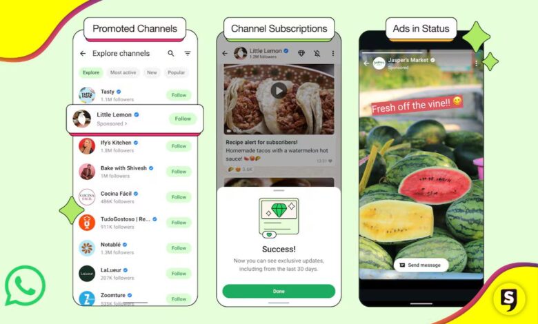 WhatsApp con anuncios 2026
