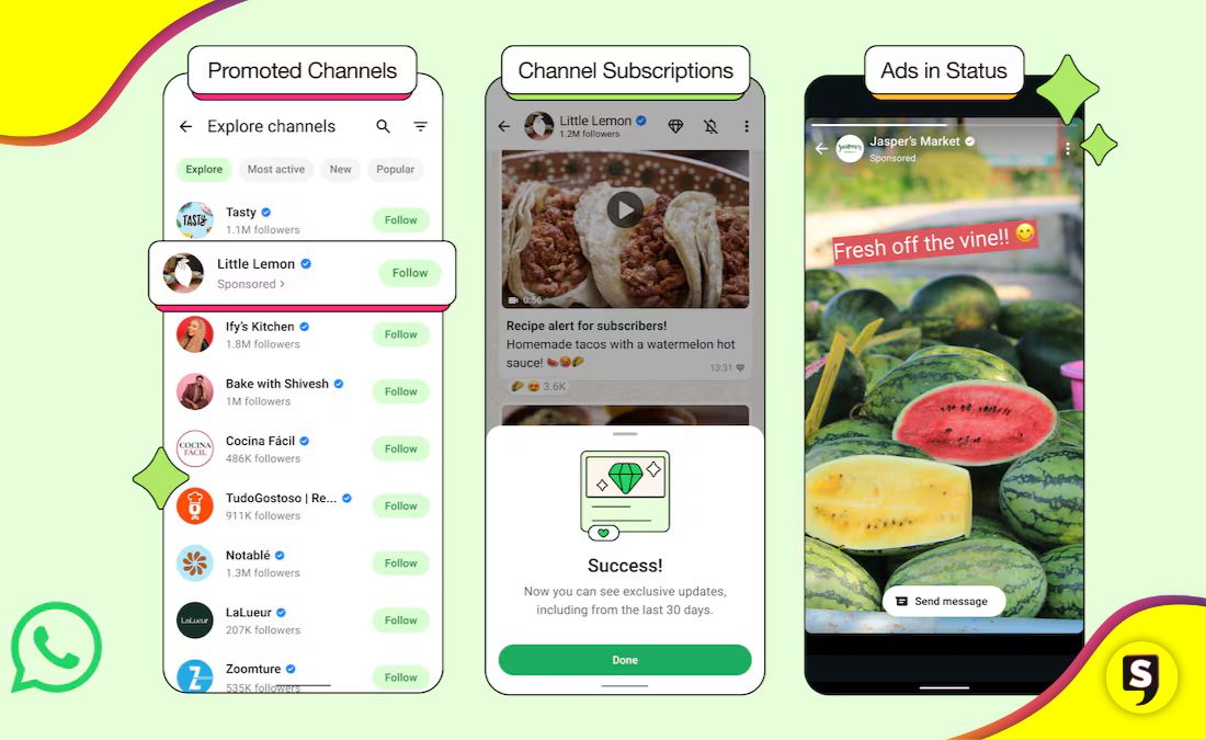 WhatsApp con anuncios 2026