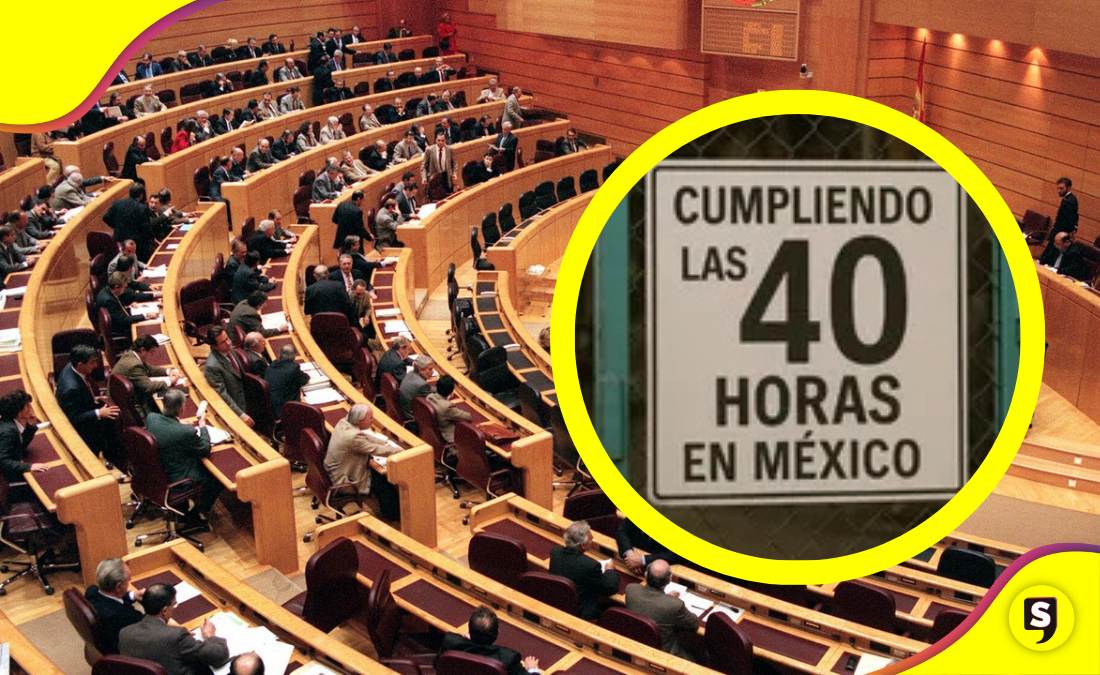 Senado aprueba reforma laboral de 40 horas semanales