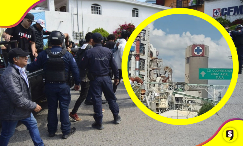 Liberan a 23 detenidos de la Planta Hidalgo de Cruz Azul en Tula