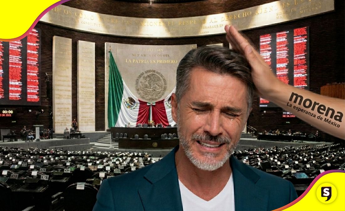 Morena suspensión a Sergio Mayer