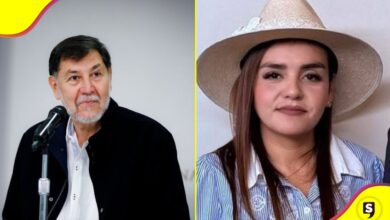 Noroña videos alcaldesa de Uruapan