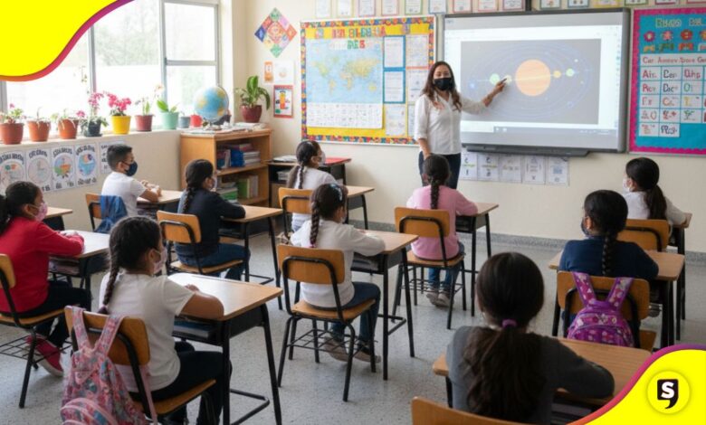 Sarampión escuelas obligatorio el cubrebocas