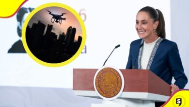 Sheinbaum drones de cárteles en la frontera