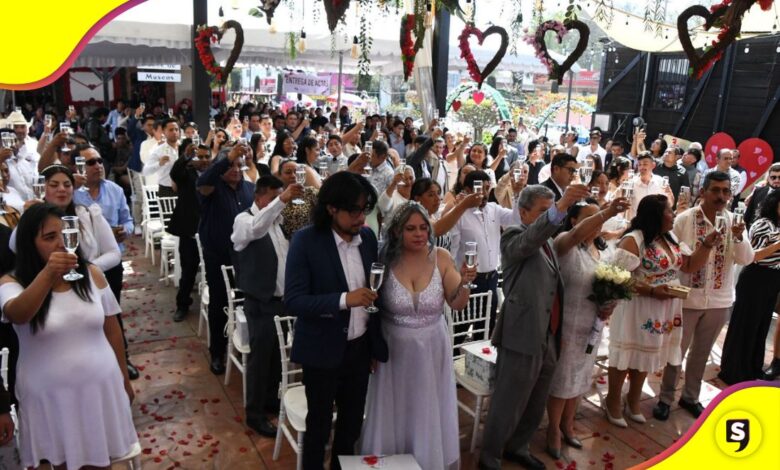 bodas comunitarias de Tulancingo