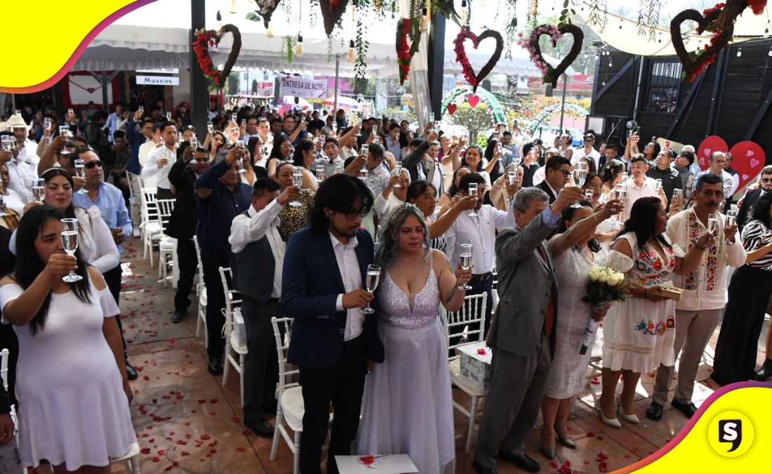 bodas comunitarias de Tulancingo