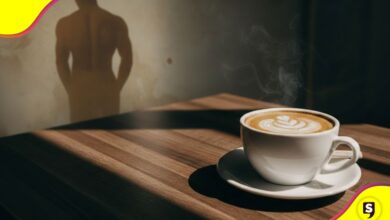 café nudista de México