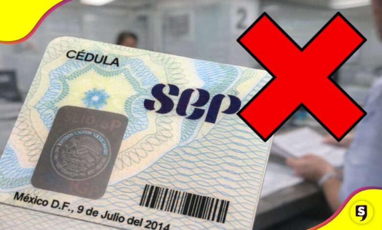 cédula profesional identificación oficial