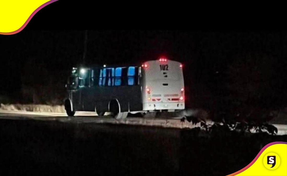 desaparición de pasajeros en autobús SLP