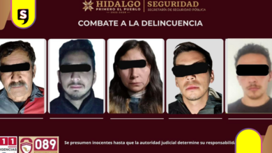Caen cinco en Tulancingo por desaparición de tres personas