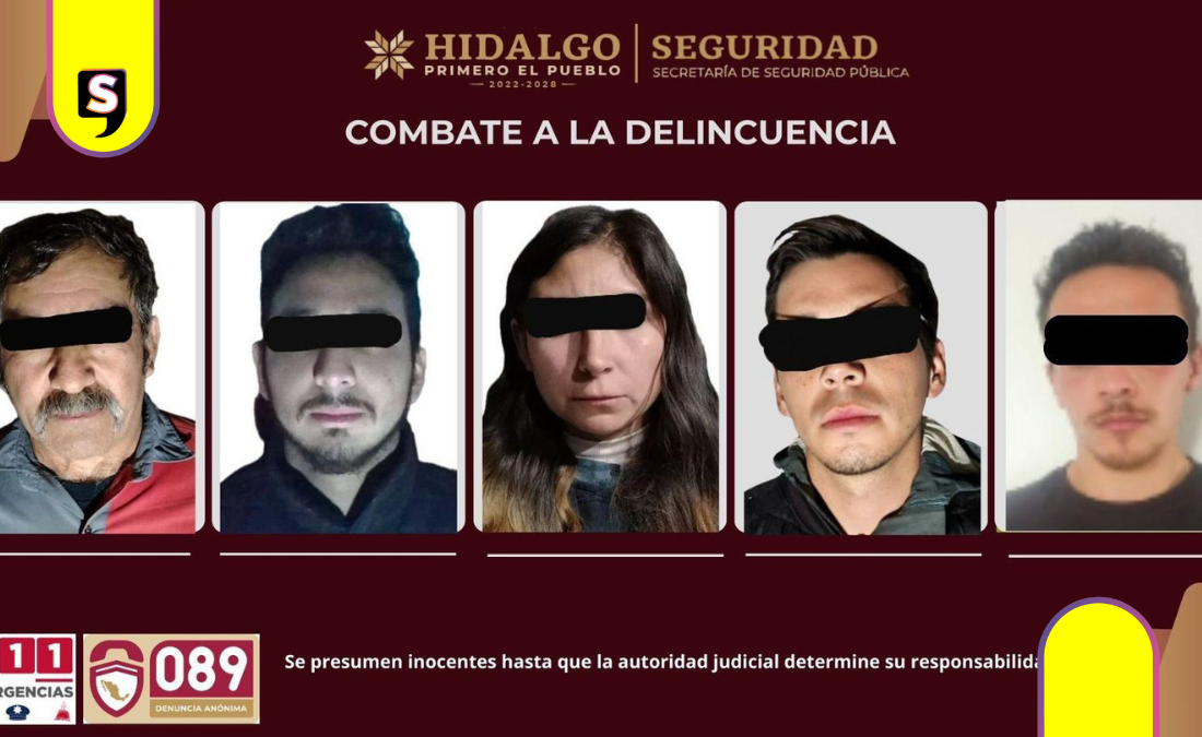 Caen cinco en Tulancingo por desaparición de tres personas