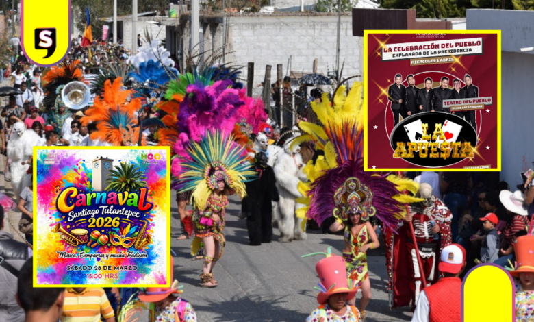 Santiago Tulantepec: habrá carnaval y festejos por 82 aniversario