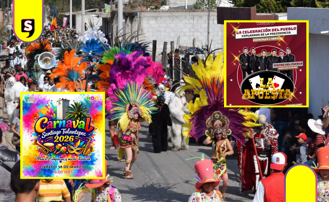 Santiago Tulantepec: habrá carnaval y festejos por 82 aniversario