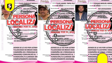 Localizan sin vida en Edomex a tres desaparecidos en Tulancingo