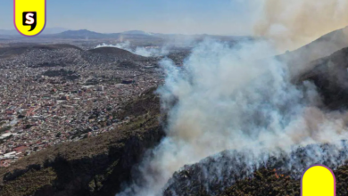 ¡Sin aire puro en Pachuca! Continua temporada de incendios