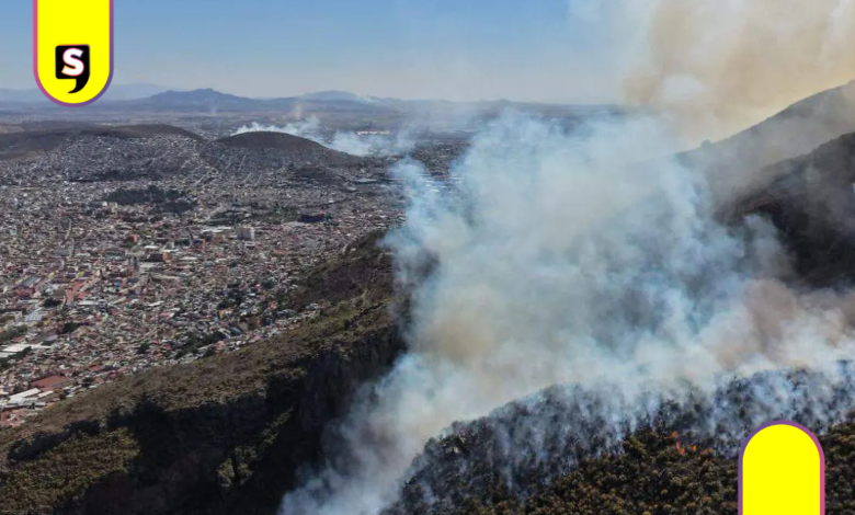 ¡Sin aire puro en Pachuca! Continua temporada de incendios