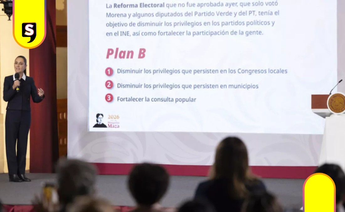 Sheinbaum impulsa reforma electoral para reducir privilegios
