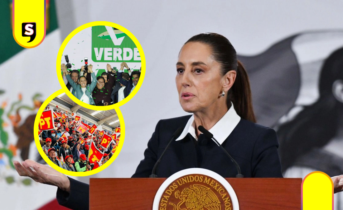 PVEM y PT anuncian respaldo a reforma electoral de Sheinbaum