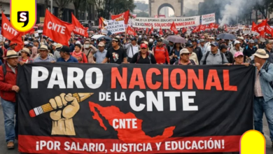 CNTE inicia plantón de 72 horas en el Zócalo