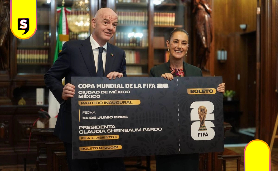 Anuncian rifa del boleto 0001 para la inauguración del Mundial