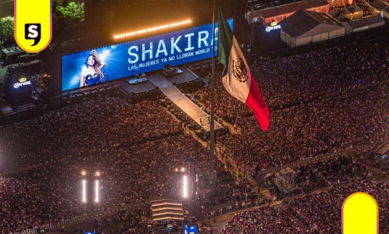 Shakira México 3 récords