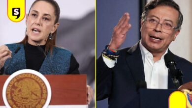 Sheinbaum y Petro conversación