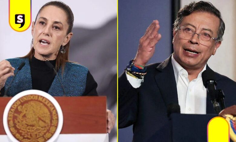 Sheinbaum y Petro conversación
