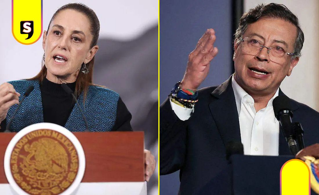 Sheinbaum y Petro conversación