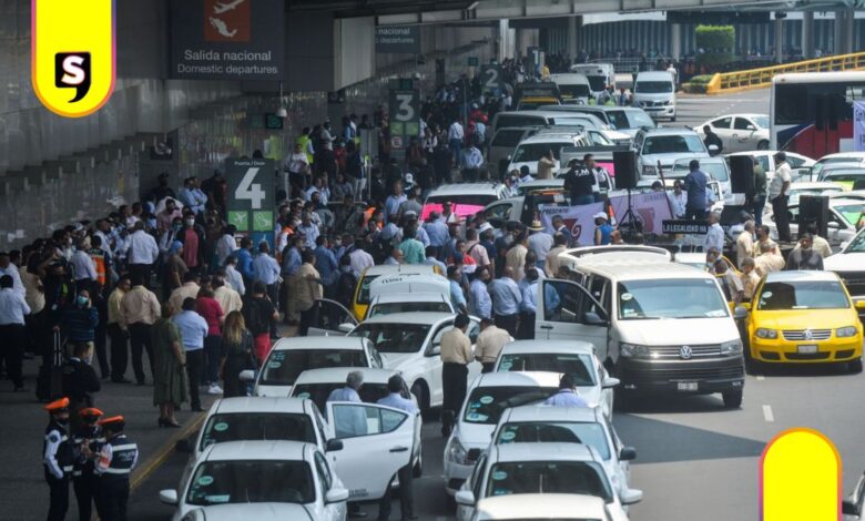 Taxistas AICM