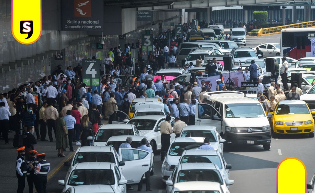 Taxistas AICM