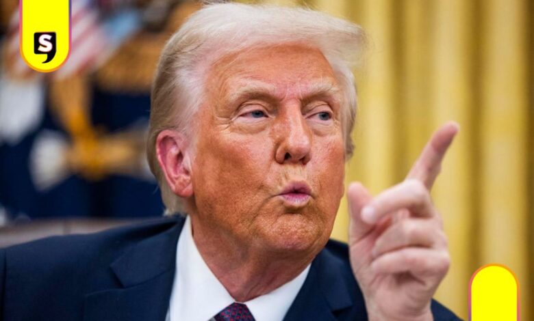Trump bombardeo a Irán diversión