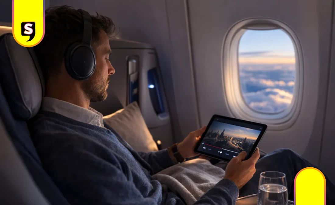 United Airlines audífonos