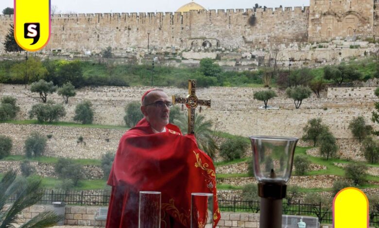 misa en Jerusalén Domingo de Ramos